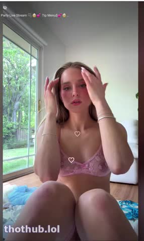 Caroline Zalog Double titty flash, see through panties