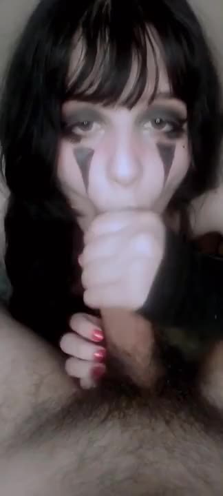 Clown Girl HunieBunnyPop Gets Her Asshole Creampied