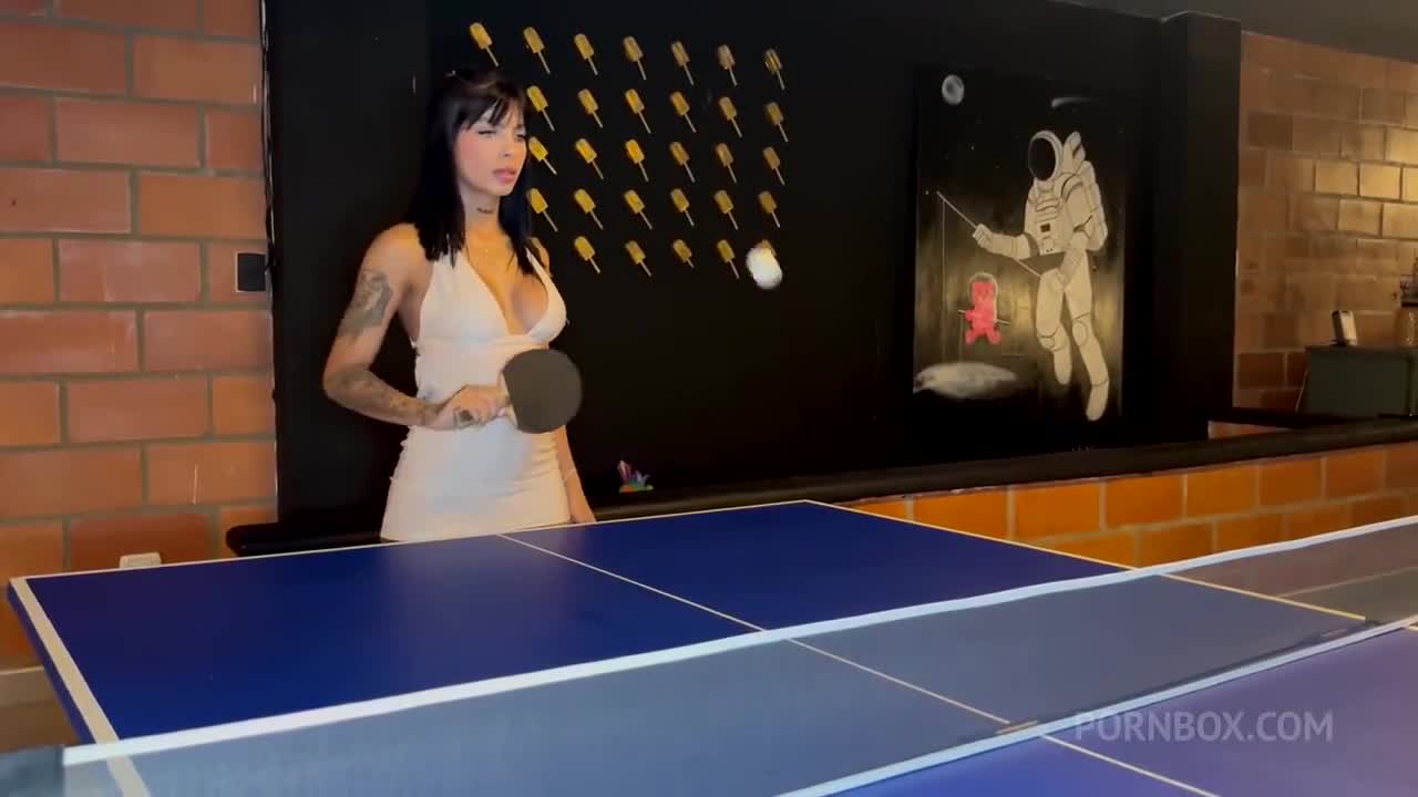 Athenea Rose Gets Banged After Losing Ping Pong