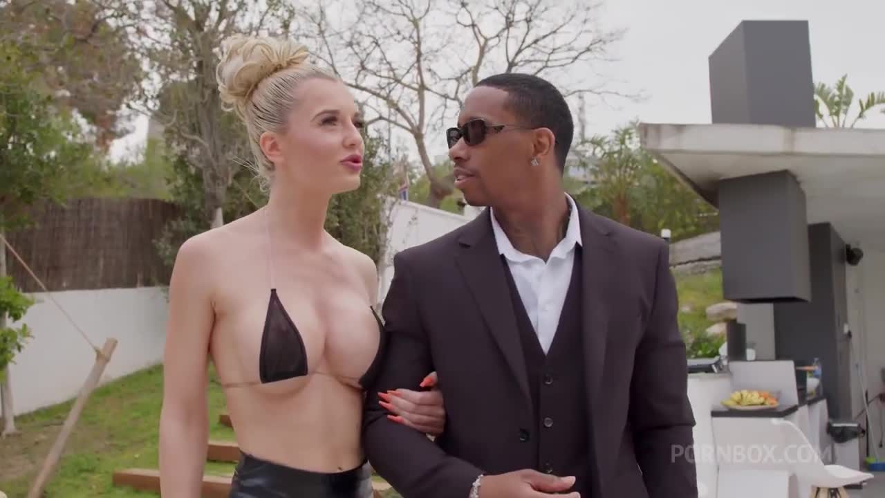 Jayjay Pink BBC Invites Slutty Blonde To Dinner And Serves His Dick For Her To Feast On 4k