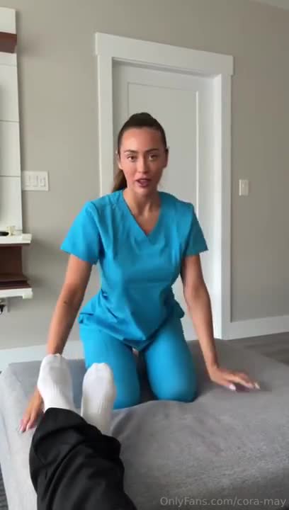 Personal Nurse CoraMaay Satisfies Her Patient