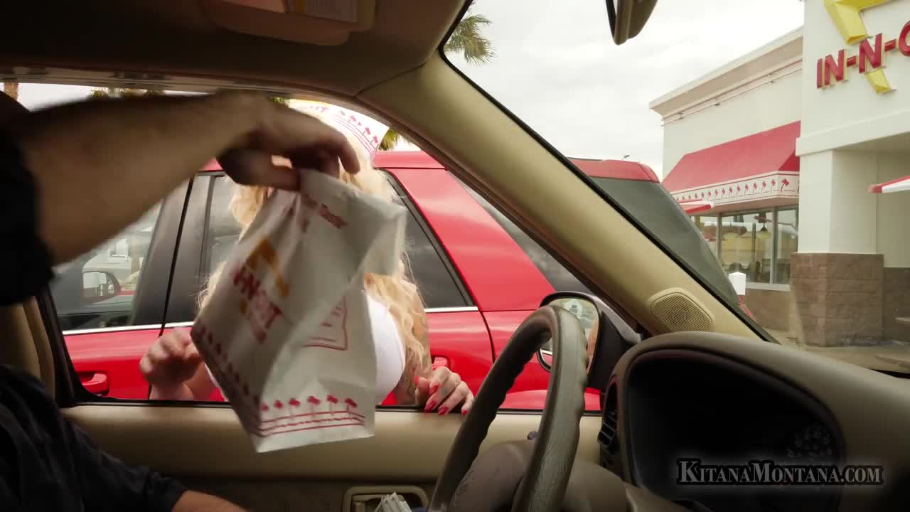 Kitana Montana Gets Picked Up And Fucked In The Drive Thru