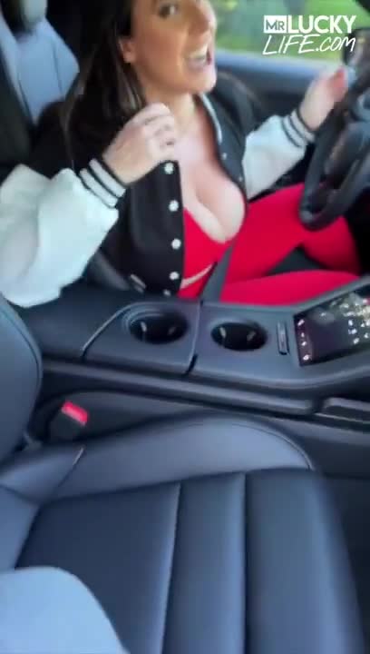 Angela White Gets Pounded By MrLucky In Her Red Lingerie
