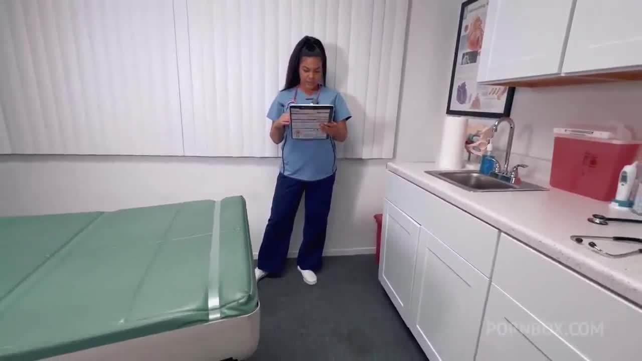 Maya Farrell Hot Curvy Latina Nurse Takes A Massive Cum Sample w Will Pounder