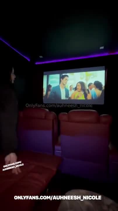 Auhneesh Nicole Baddie Ass Cock Riding In Public Movie Threater