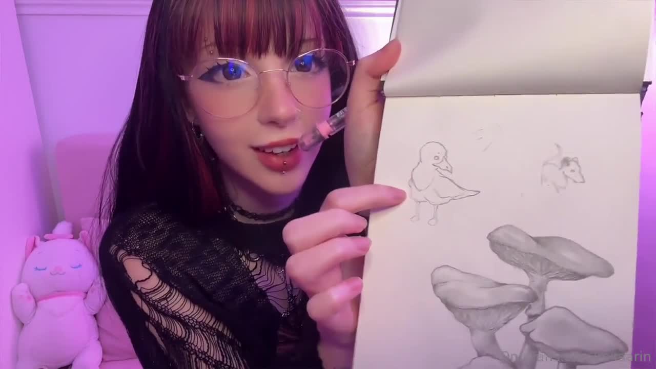 Mitsarin Makes Her Tight Pussy Cum While Riding A Dildo