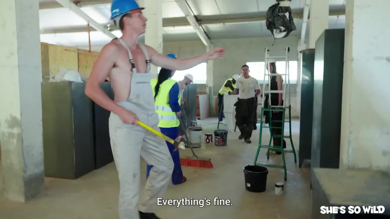 Carolina Guerrero Hard Public Sex On Construction Site By Big Cock Builder