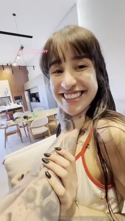 Martina Oliveira’s Clothed Sex In The Living Room