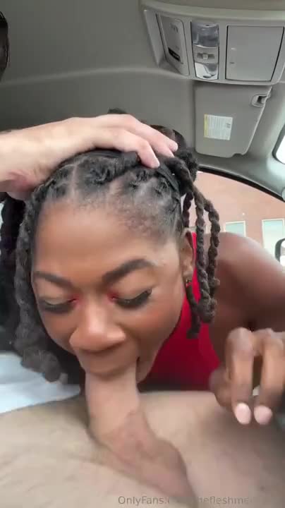 Hazel Grace Car Hook Up With Ebony Whore
