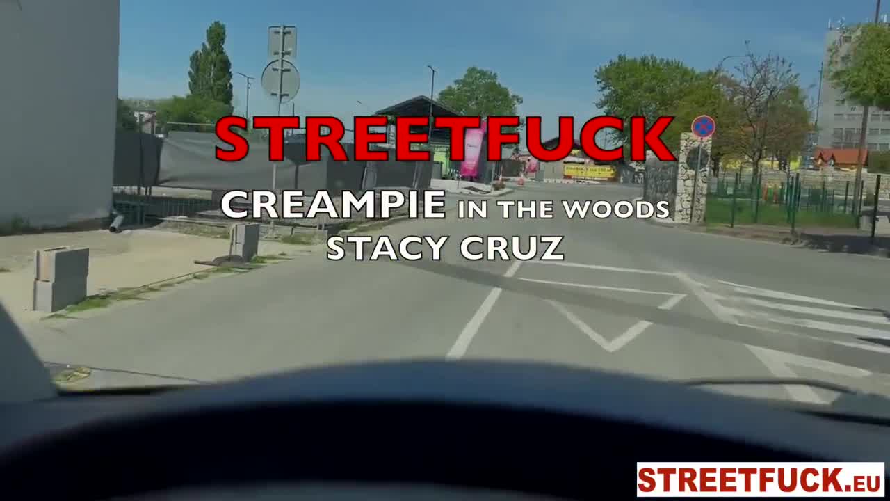 Stacy Cruz Picked Up From The Streets And Creampie in the Woods