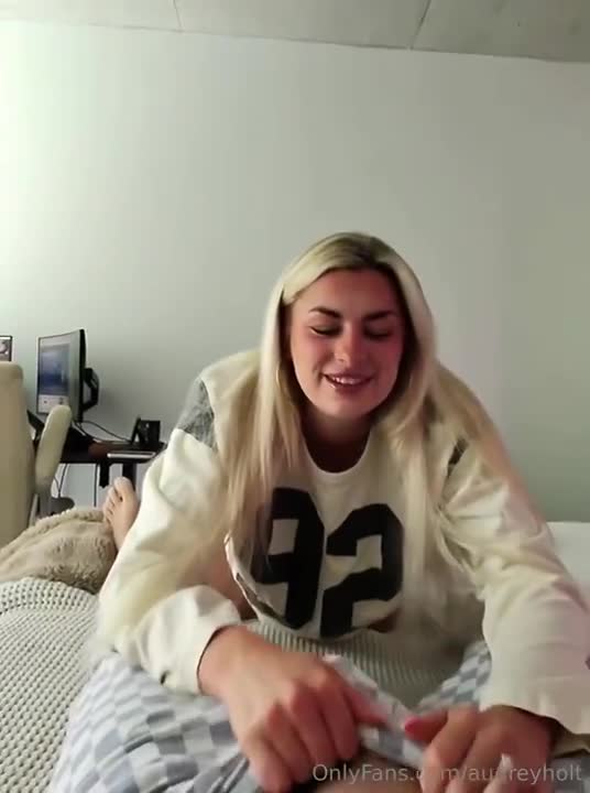 Audrey Holt Takes Her BF’s Hard Cock