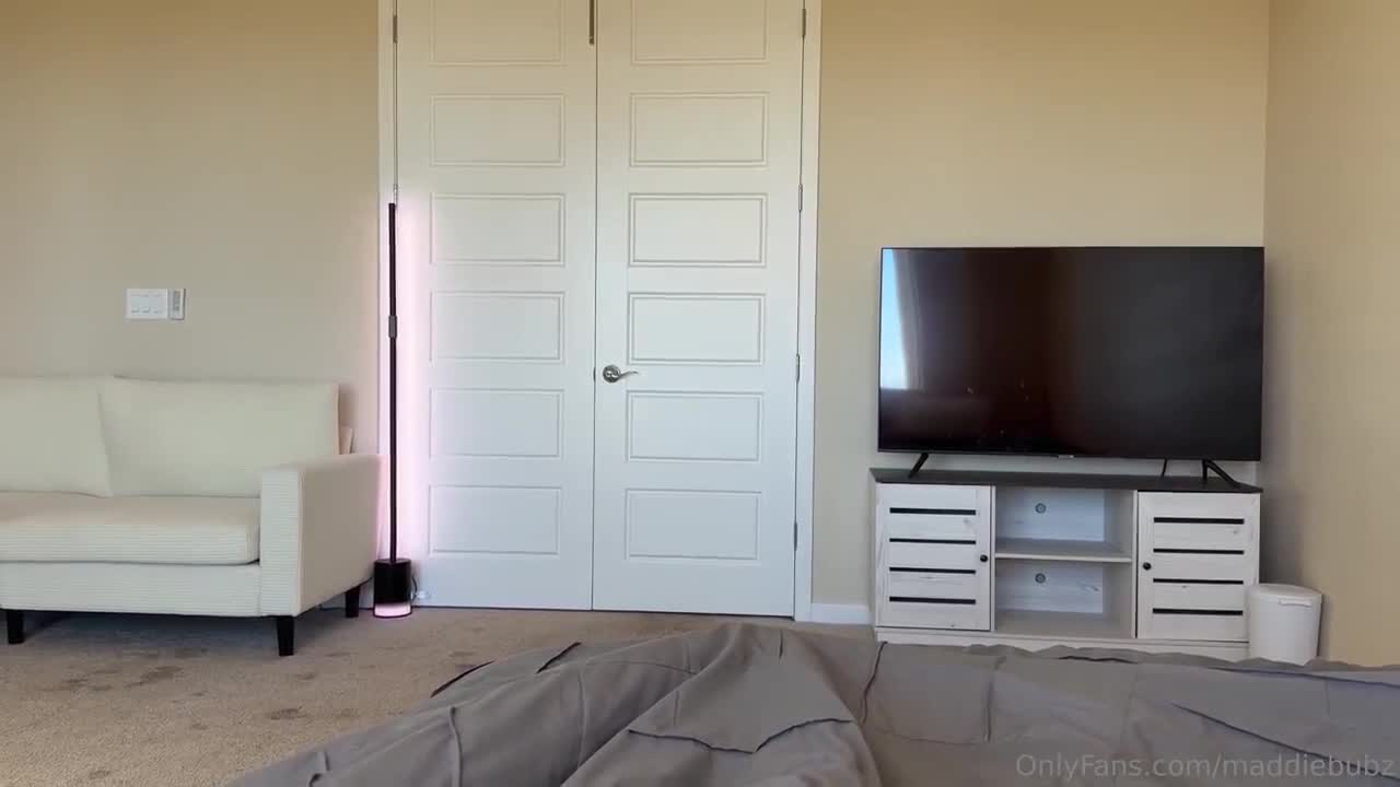 Madelynn May Oops Walked In On My Roommate Jerking His Cock And I Offer My Pussy