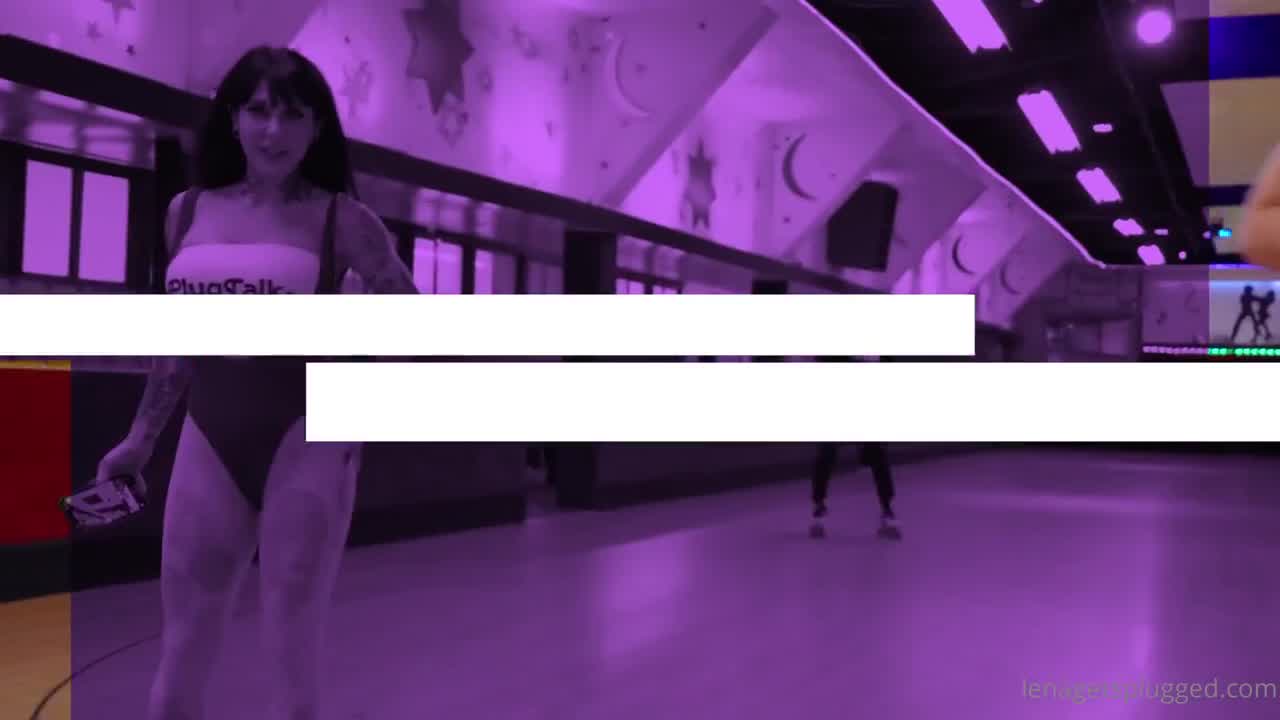 Lena The Plug And Her Friends Enjoy An Orgy In A Roller Skating Rink