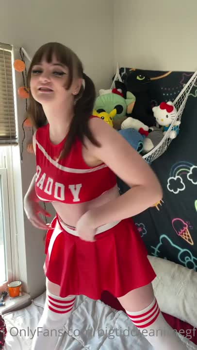 Cheerleader NutonMyBangz Gets Pounded After Her Competition