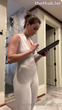 Christina Khalil OnlyFans leaked Christina Khalil shower stream wet clothes onlyfans on HDthot