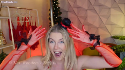 Kat Wonders OnlyFans leaked kat wonders christmas 22 special day 12 on HDthot