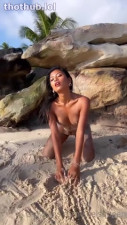 Tita Sahara OnlyFans leaked Tita Sahara Tease Beach on HDthot