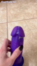 Tabby Ridiman OnlyFans leaked Tabby Ridiman aka Tabs24x7 - Color Changing Dildo on HDthot