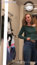 Itsmecat OnlyFans leaked itsmecat dressing room try on haul on HDthot
