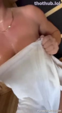 Mandy Rose OnlyFans leaked Mandy Rose - sweaty in towel (1) on HDthot