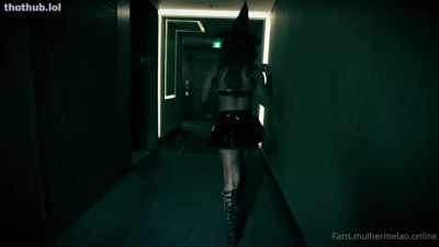 Renata Frisson OnlyFans leaked Renata Frisson (Mulher Melão) - Witch (Halloween) on HDthot
