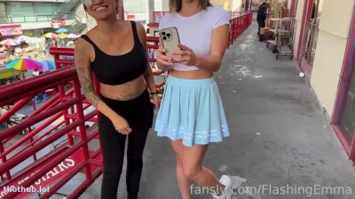 flashingemma OnlyFans leaked FlashingEmma - A Completely Random Girl See Me Flashing & Ask To Join In! on HDthot