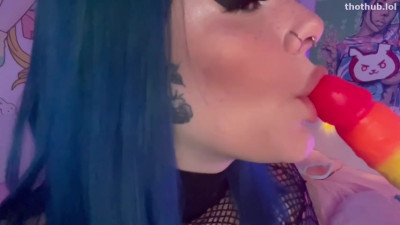 IHateLaika OnlyFans leaked Ihatelaikaa dildo masturbation on HDthot