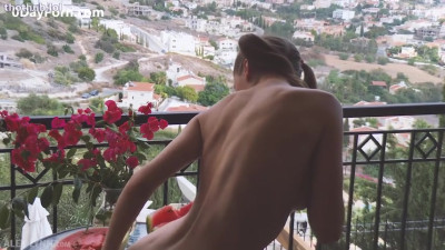 Mila Azul OnlyFans leaked Mila Azul - Watermelon on HDthot