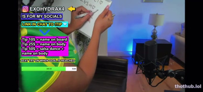 Exohydrax OnlyFans leaked Exohydrax shaking ass a little bit livestream on HDthot