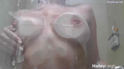 OnlyFans leaked Hailey Leigh shower on HDthot