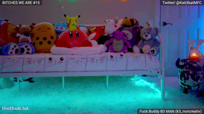 Kati3Kat OnlyFans leaked Kati3kat's webcam show from April-09-2022 MFC 05:53:34 on HDthot