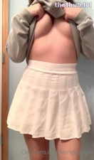 Azngoodgirl OnlyFans leaked Azngoodgirl Tits tease on HDthot