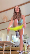 Natalie Roush OnlyFans leaked Natalie Roush Sexy Work Out on HDthot