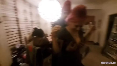 Youtube OnlyFans leaked Nessa Estrada aka Vanessa Lugo flashes tits on Stop Speeding's YouTube IRL stream on HDthot