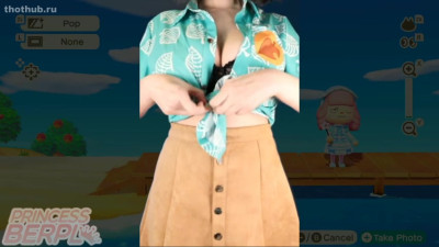 PrincessBerpl OnlyFans leaked princessberpl in MVLive- Tom Nook Plays ACNH on HDthot