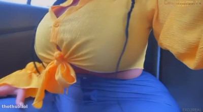 Exohydrax OnlyFans leaked Exohydrax public tease on HDthot