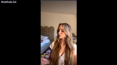Caroline Zalog OnlyFans leaked Caroline Zalog Halloween Try On Livestream on HDthot