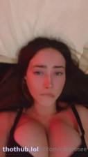 Cecilia Rose OnlyFans leaked Cecilia Rose-Begging you to come fuck me as I play with my pussy on HDthot