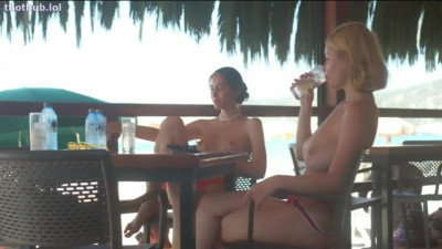 OnlyFans leaked Bitchinbubba_Alissa and Mila - Beach Cafe on HDthot