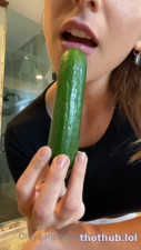 Christina Khalil OnlyFans leaked Christina Khalil Cucumber Video on HDthot