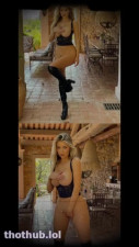 Mikayla Demaiter OnlyFans leaked Mikayla Demaiter Nude Corset Striptease on HDthot