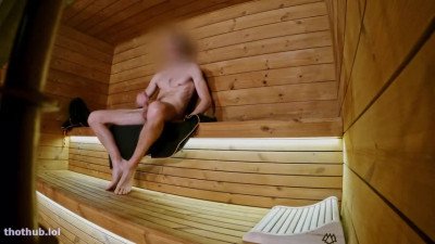 GentlyPerv OnlyFans leaked GentlyPerv-SAUNA ADVENTURE PT1_ I Show my Hard Cock to three People in the Sauna on HDthot
