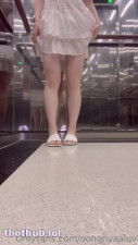 oongnyaaluv OnlyFans leaked oongnyaaluv naked in public elevator on HDthot