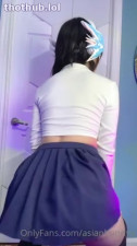 Asianbunnyx OnlyFans leaked asianbunnyx twerk on HDthot